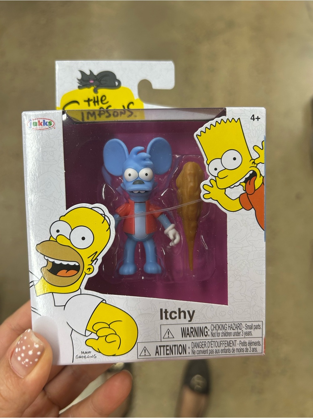 The Simpsons Itchy Figure